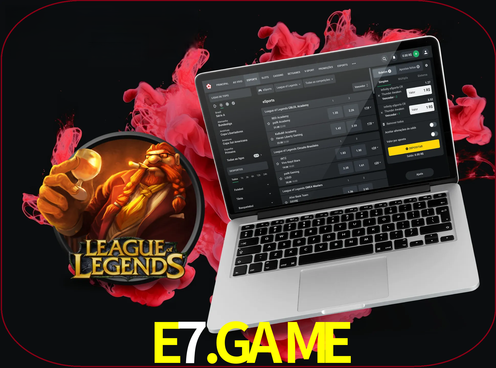 Se é um fã deste jogo, muitos torneios fantásticos que o vão surpreender estão disponíveis no e7.game.