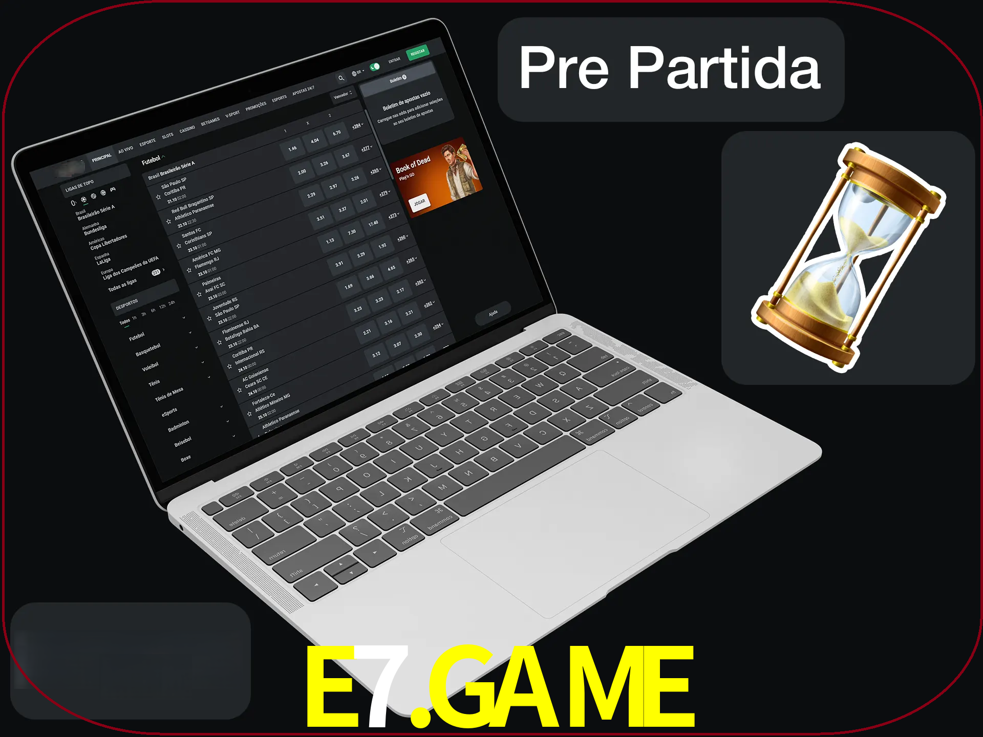 Fazer apostas em partidas futuras.