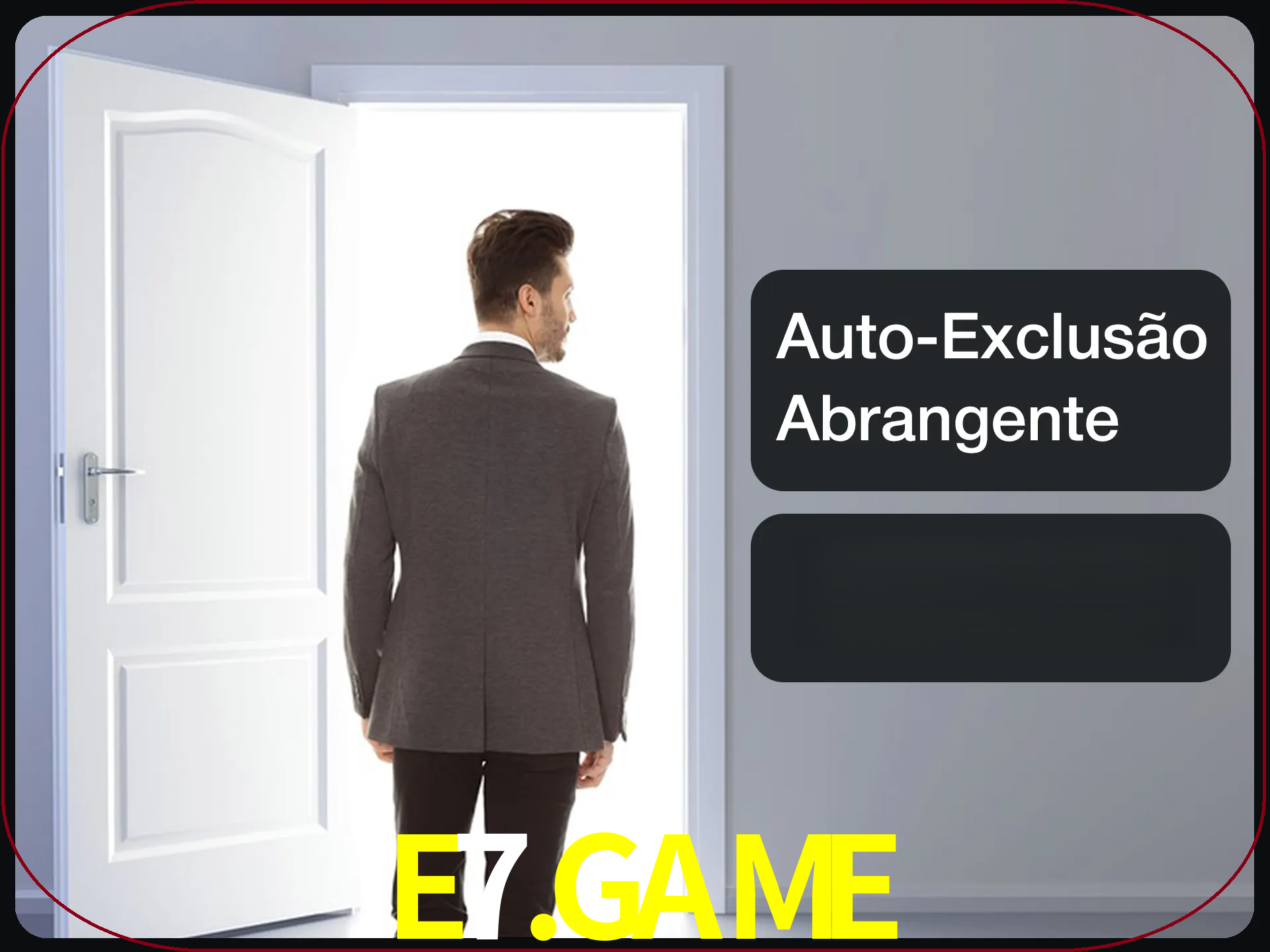 Esqueça o vício do jogo e viva uma nova vida.